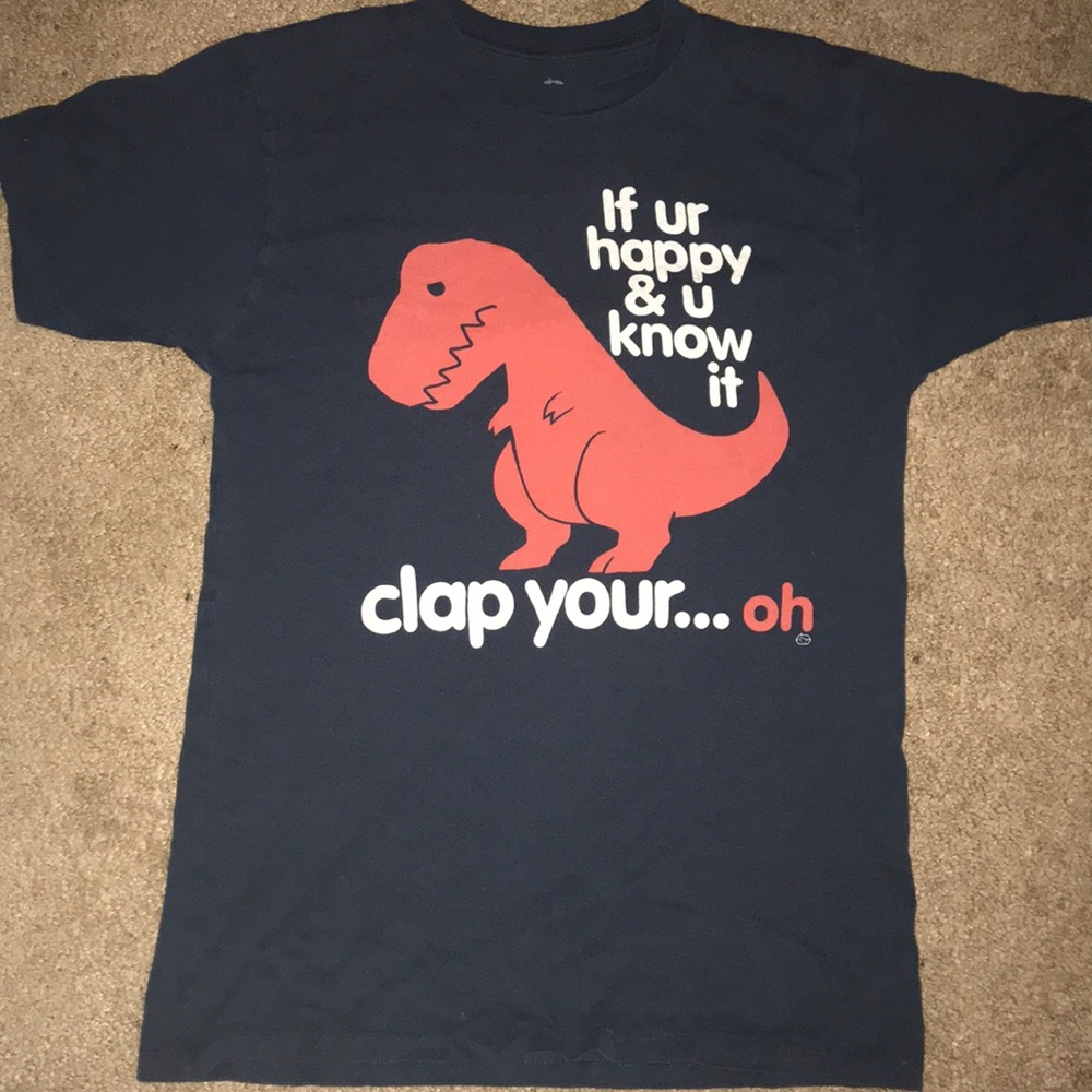 Cute Dinosaur Tee (100% Awesome)